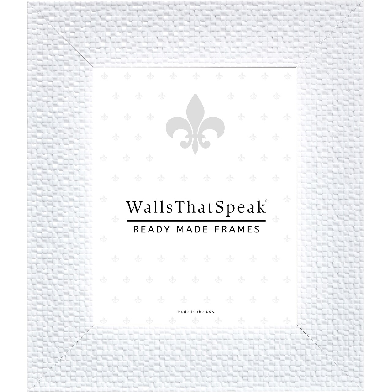 20x20 Picture Frame, Glimmer 2.375 Inch Polystyrene Moulding, Includes Plexiglass and Backing, Wall Display Frame for Art, Posters, or Photos by wallsthatspeak